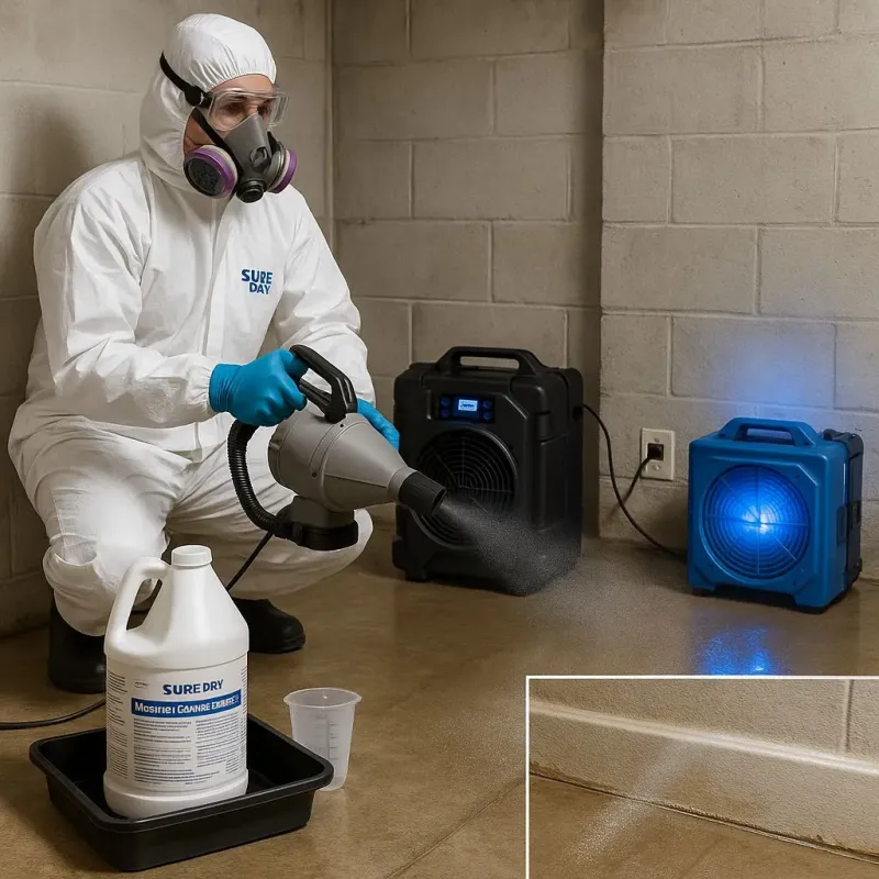 Sanitization and Odor Removal process in Madison, GA