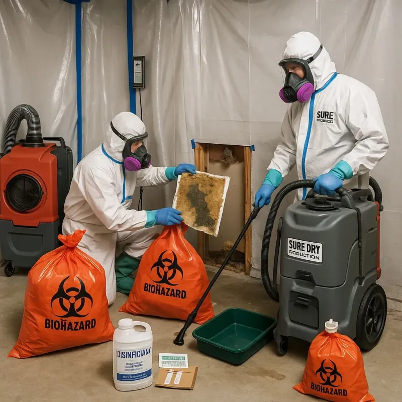 Contaminated Water Handling Protocols process in Madison, GA